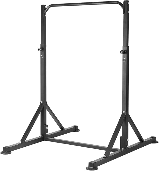 Pull Up Station, Power Tower Adjustable Pullup Bar Free Standing, Heavy Duty Multifunction Strength Training Pull Up Bar, Gym Workout Fitness Equipment Chin up Bar for Home Outdoor, 440LBS Capacity