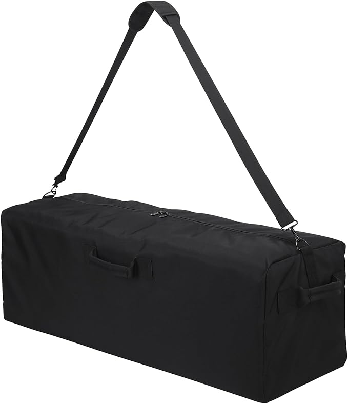 100L Large Duffle Bag - 36 inch Heavy Duty Luggage Bag for Travel/Camping - Black