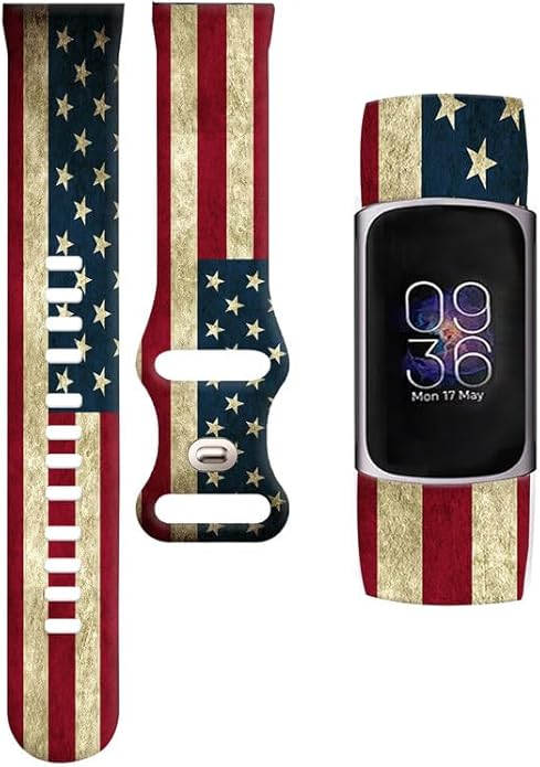 Sport Bands Compatible with Charge 6 /Charge 5 for Women Men,Soft Waterproof Replacement Straps Wristbands for Charge Advanced Fitness Tracker