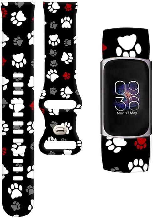 Sport Bands Compatible with Charge 6 /Charge 5 for Women Men,Soft Waterproof Replacement Straps Wristbands for Charge Advanced Fitness Tracker