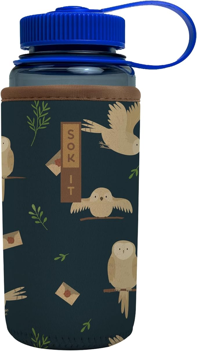 Sok It BotlSok Water Bottle Sleeve Insulated Neoprene Cover (Acceptance Letter, Fits 16oz CamelBak or Nalgene)