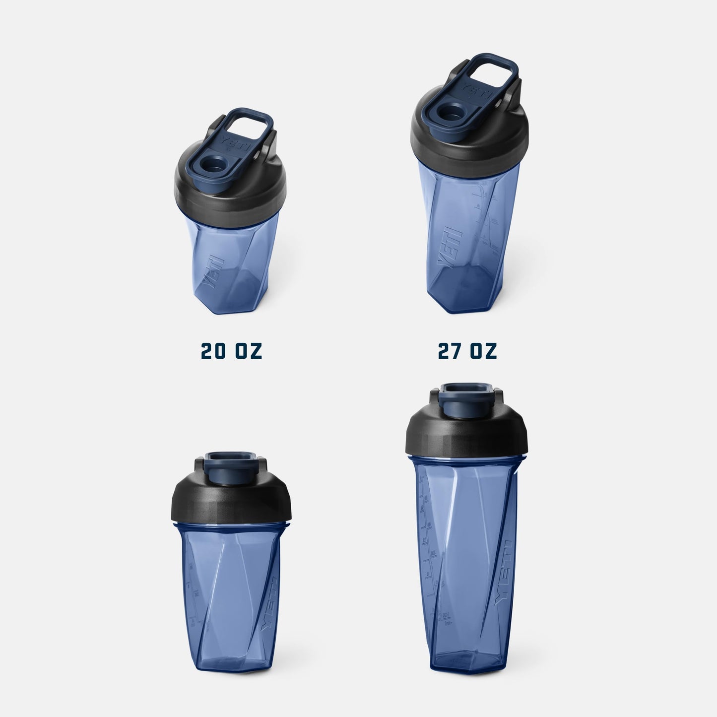 YETI Yonder Helimix Vortex Blender Shaker Bottle Holds up to 27oz | No Blending Ball or Whisk | USA
