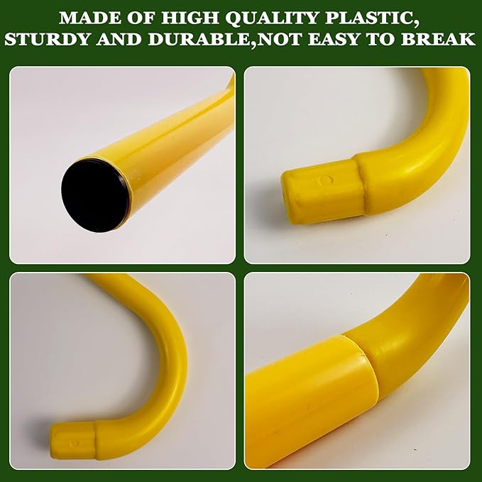 6 Pack Agility Speed Training Hurdles- 6" Detachable Agility Training Hurdles- Sports Practice Equipment for Athletes, Soccer, Basketball