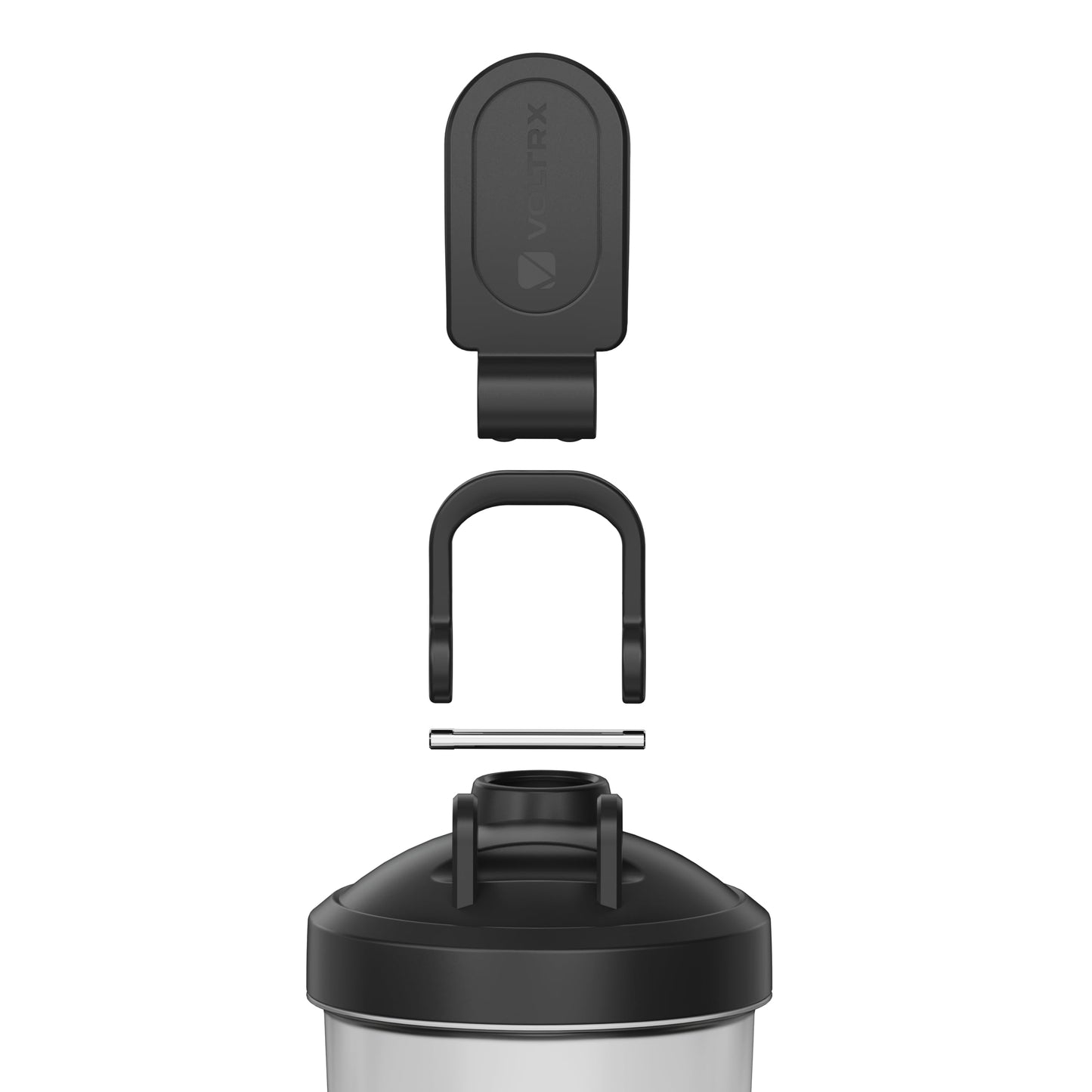 VOLTRX Protein Shaker Bottle, Merger USB C Rechargeable Electric Protein Shake Mixer, Shaker Cups