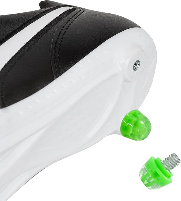 Soccer Cleat Studs, Replacement TPU Football Spikes with Wrench, Lightweight & Durable for Adidas Firm Ground Boots, M6 Thread 8x6mm + 4x9mm, 12PCS