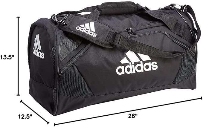 adidas Unisex Team Issue Sports Duffel Bag for Men and Women