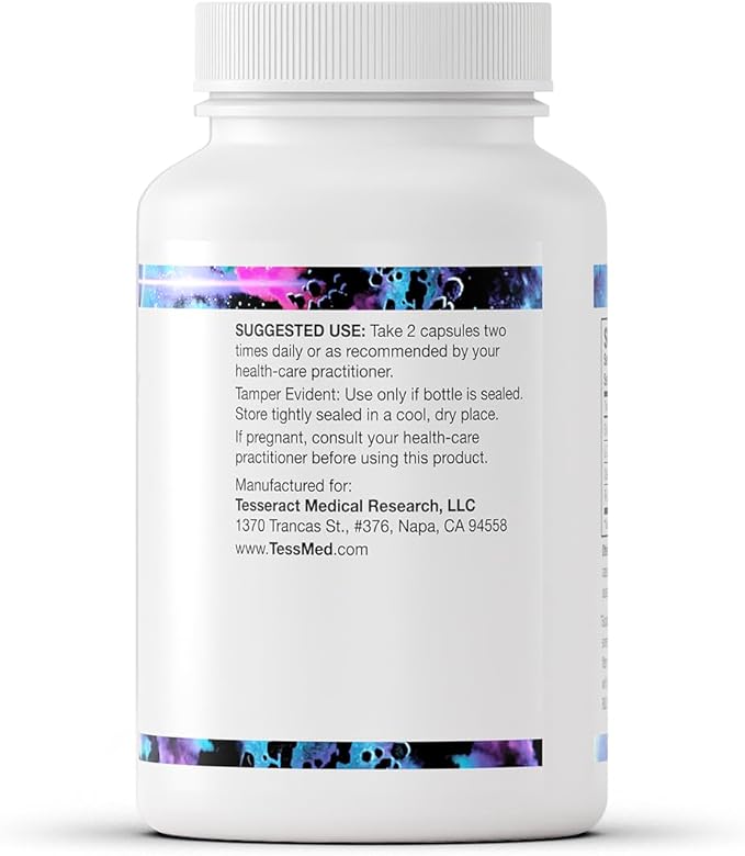 Tesseract NOX Flo SR Nitric Oxide Booster, Vascular Health Supplement, 120 Capsules, Sustained-Release L Citrulline, Coenzyme Q10 & R Lipoic Acid, Circulation & Blood Pressure Support, Hypoallergenic