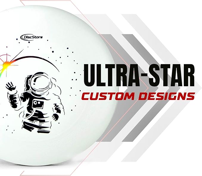 Discraft Ultrastar 175g Ultimate Disc - USA Ultimate Approved Flying Disc for Competition and Outdoor Games, Custom Design Discraft Discs, Great for All Ages and Skill Levels - Narwhal
