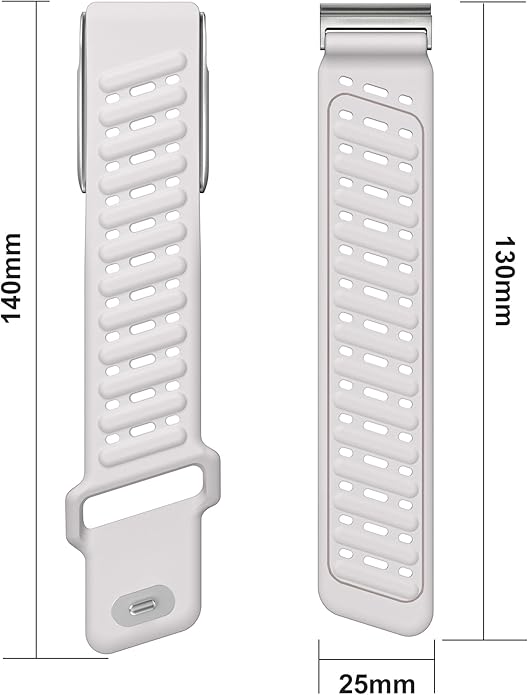 VeveXiao Rugged Comfort Silicone Wristband Compatible with WHOOP 5 | Whoop MG Band, Durable Soft Silicone Sports Loop Replacement Bands for Men Women with Metal Frame Connector