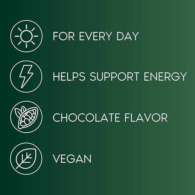 Primal Harvest Vegan Protein Powder for Nutritional Weight Support 20g Plant-Based Protein Per Serving from Fava Beans Chickpeas & Rice Chocolate Flavor 405g Gluten-Free Soy-Free No Added Sugar