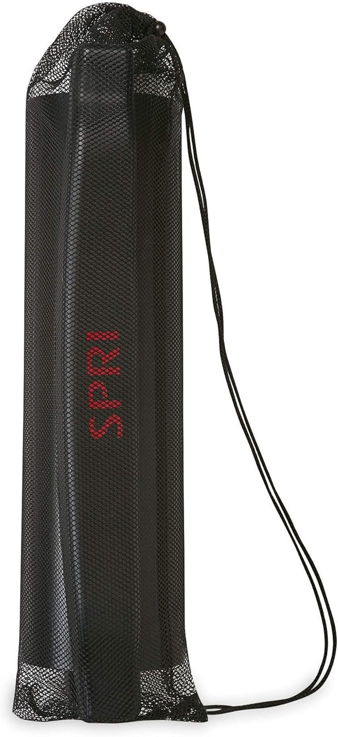 SPRI Slide Board (71" L x 20" W) with End Stops, Sliding Booties, Mesh Carrying Bag and Exercise Guide for Low Impact Balance Training (Skating, Hockey)