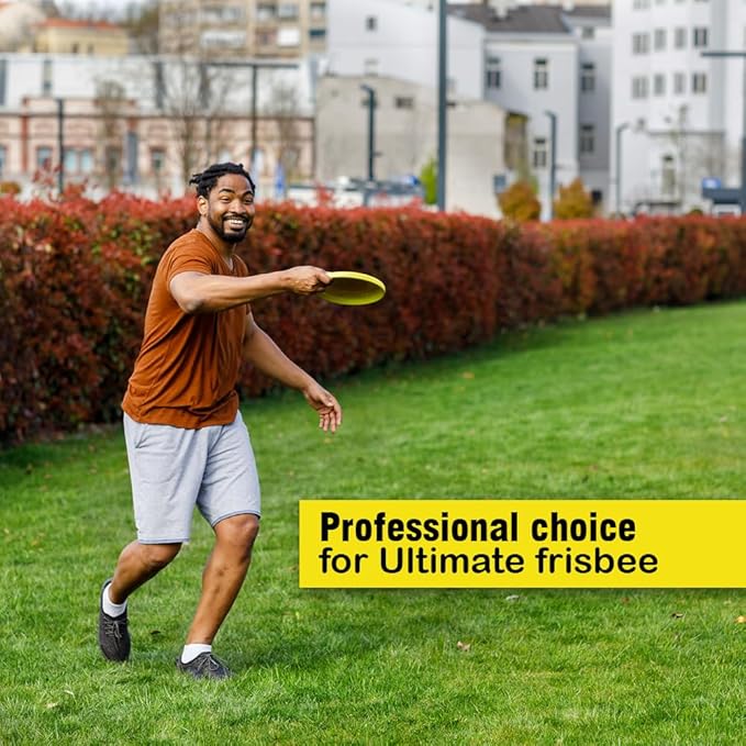 Smiley Flying Disc, 10.8”, Fun Outdoor Sport, Waterproof Beach Games, Ultimate Flying Disc, Safe Flyer Toy, Flying Disc for Kids & Adults, 175g