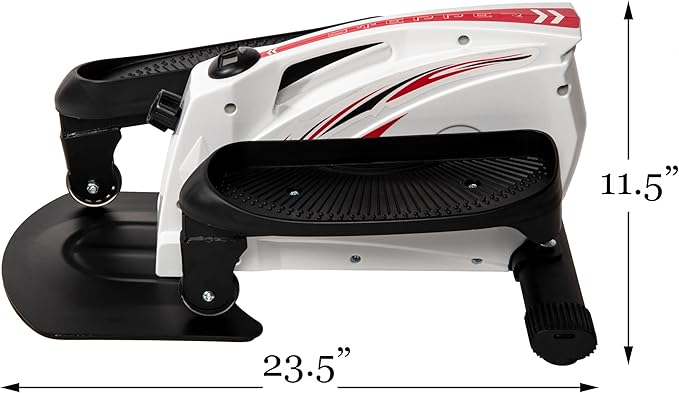 Elliptical Machine for Home Use, Compact & Quiet Elliptical Trainer, Low-Impact Exercise Equipment for Full-Body Cardio Workouts