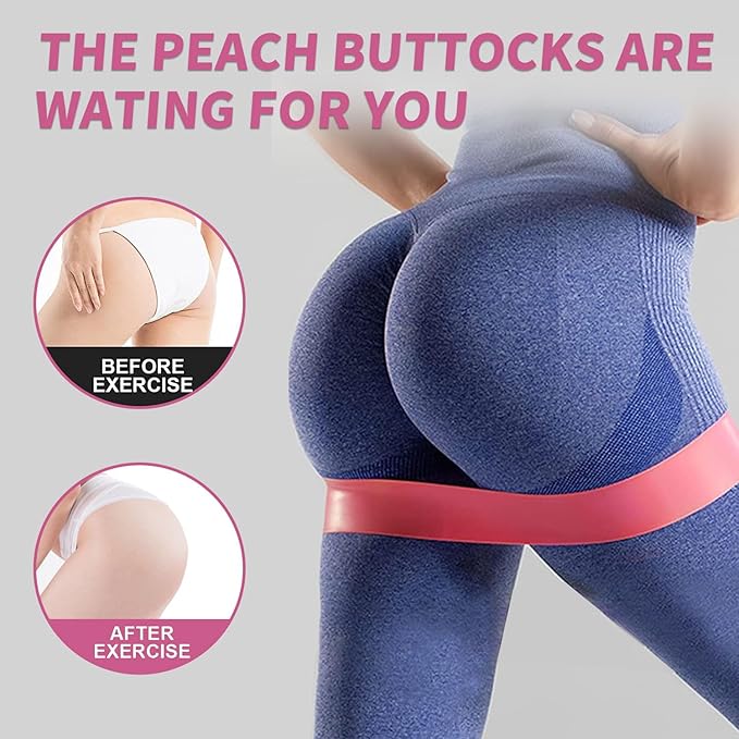 100 PCS Bulk Resistance Bands, Loop Exercise Bands Set for Gym Members Sports Class Students Gift, 5 Pieces Each Set with Storage Bag, Fitness Bands for Outdoor Home Gym Yoga Pilates