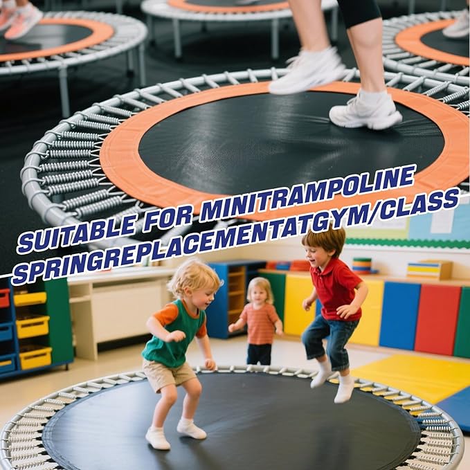 72pcs Heavy Duty Trampoline Springs Replacement Kit - 5.5 Inch Galvanized Steel Springs with Puller Tool - Compatible with Various Models of Trampoline Universal Accessories