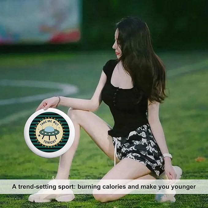 Sun and Snowflake Outdoor Flying Disc Hot and Cold Summer and Winter Element Ultimate Disc 175g for Boys Girls Men Women Birthday Christmas