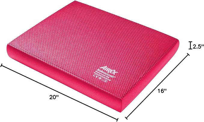 AIREX Balance Pad ??Stability Trainer for Balance, Stretching, Physical Therapy, Exercise, Mobility, Rehabilitation and Core Training Non-Slip Closed Cell Foam Premium Balance Pad