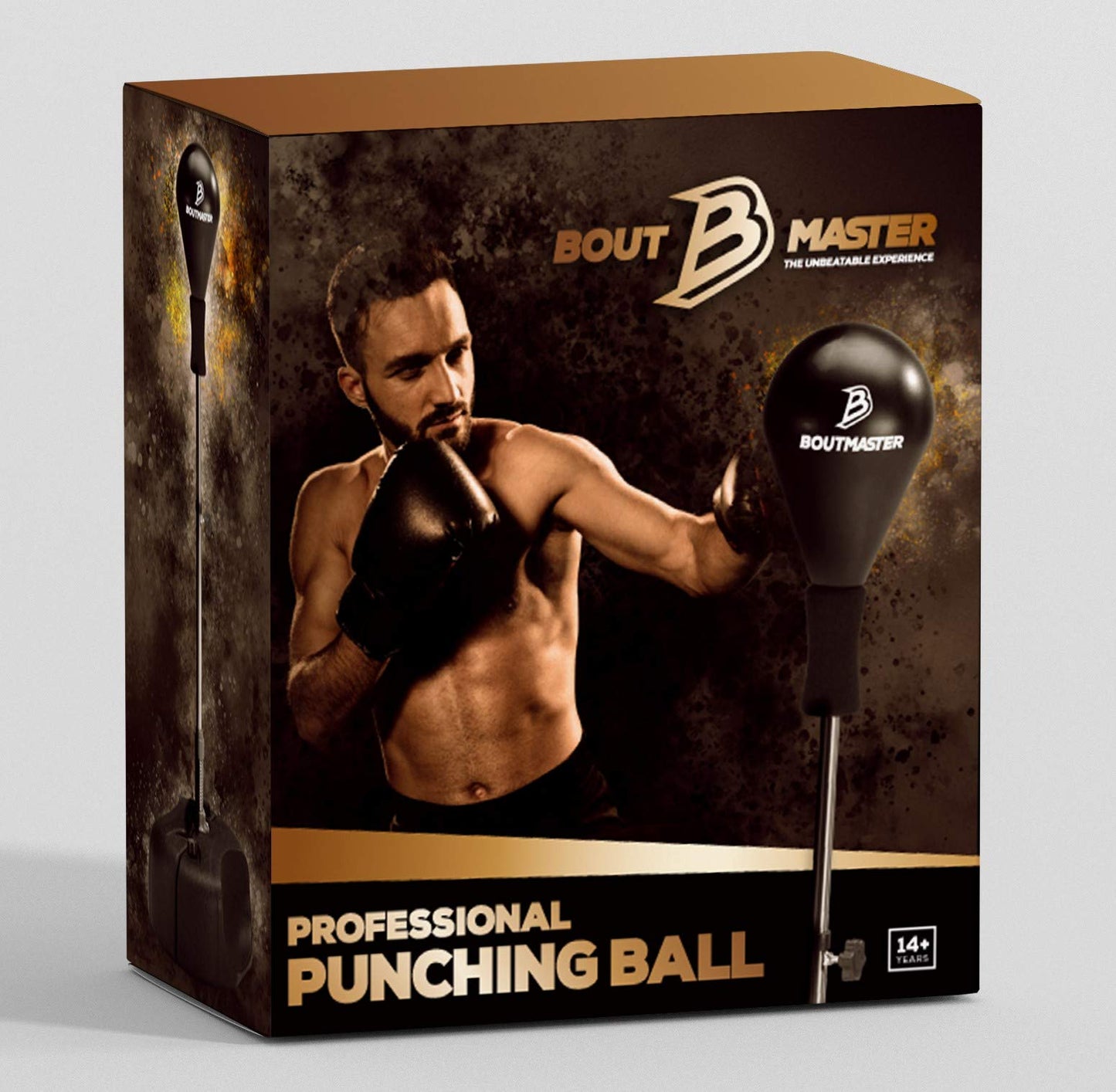 Tech Tools Punching Bag with Stand Adjustable Boxing Speed Bag Teens Adults