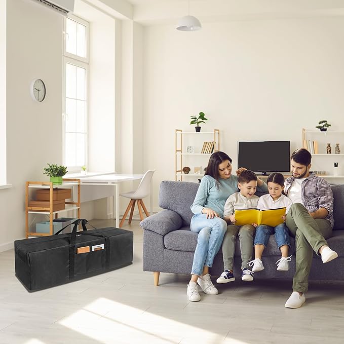 48" Sports Duffle Bag - 100L Large Travel Duffel Luggage Bag with Upgrade Zipper, Sturdy & Water Resistant (48 inches)