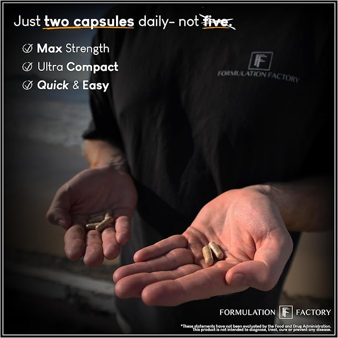 Self Obsessed 10 in 1 Masculinity Maximizer Supplement, Shilajit for Men, Tongkat Ali, Ashwaganda, Fenugreek & More, Muscle Growth, Energy Management, Strength, 360 Count (Pack of 3)