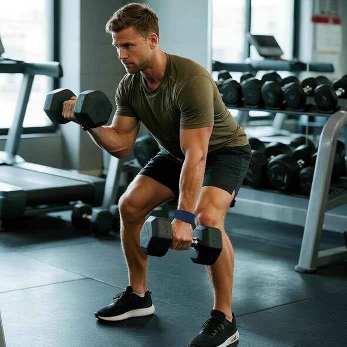 Silicone Sport Band Compatible with Whoop 4.0 Band for Men Women,Soft Comfort Durable Replacement Wristbands for Whoop 5.0 Silicone Bands