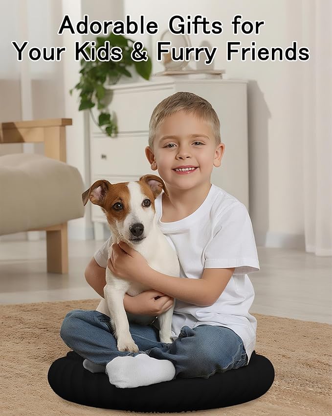 Wobble Cushion with Inflation Pump - Wobble Disk Balance Disc Wiggle Seat for Sensory Kids, Balance Pads