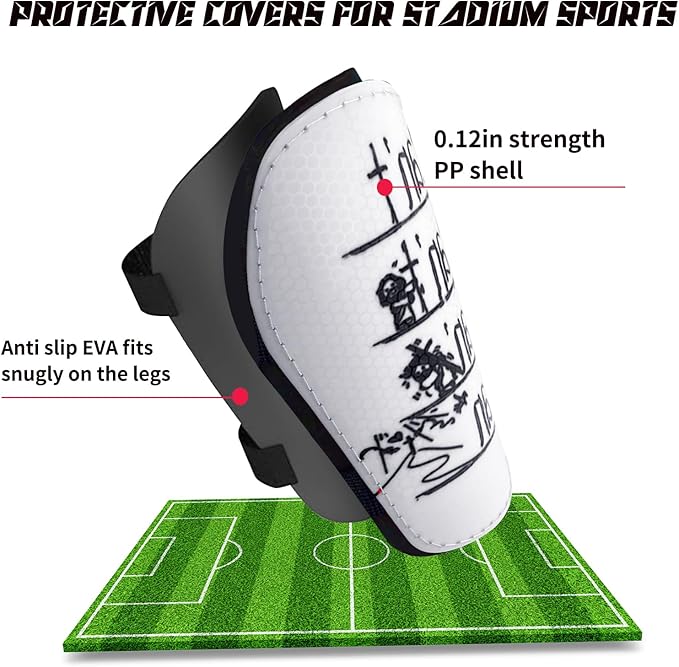 TOMIYO Soccer Shin Guards,Soccer Shin Guards Youth Boys 8-12,Light Weight Adjustable Straps Shin Pads Protection Equipment for Kids Youth,EVA Cushion Protection to Reduce Impact and Injury.