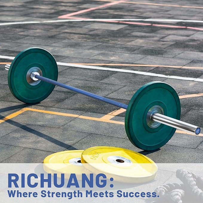 7ft Olympic Barbell, Weightlifting Barbell 28mm 45lb - 500/700/1000lbs Capacity with Smooth Spinning Sleeves, Olympic Bar Fits 2" Olympic Plates, for Snatch Clean Jerk - Home Gym Training