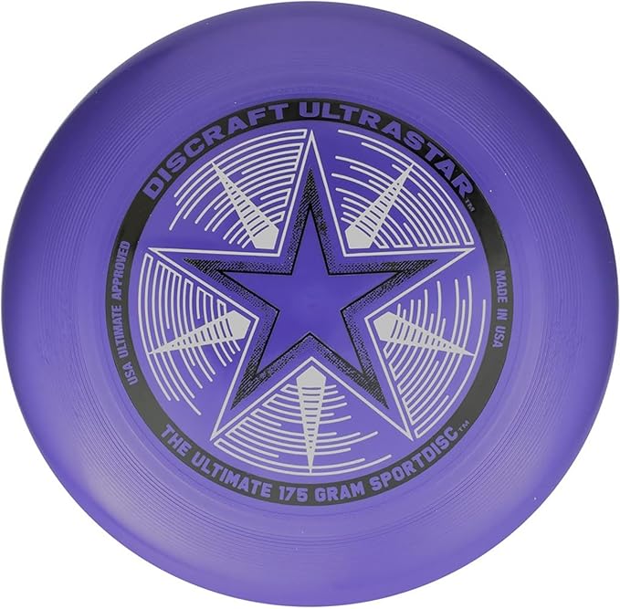 Discraft Ultrastar Ultimate Discs 1 & 2 Packs, Standard Size, for Competitive & Casual Play