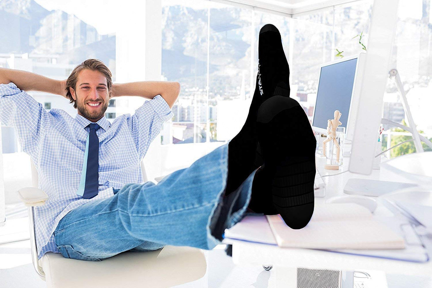 Physix Gear Compression Socks - Best Men & Womens Compression Socks for Circulation, Running