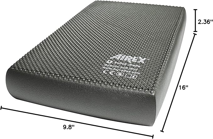 AIREX Balance Pad ??Stability Trainer for Balance, Stretching, Physical Therapy, Exercise, Mobility, Rehabilitation and Core Training Non-Slip Closed Cell Foam Premium Balance Pad