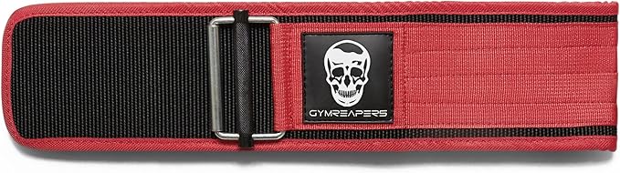 Gymreapers Quick Locking Weight Lifting Belt for Men Gym Belt for Powerlifting Deadlift Belt with 4 Inch Neoprene Metal Buckle Back Support Weightlifting Belt Women