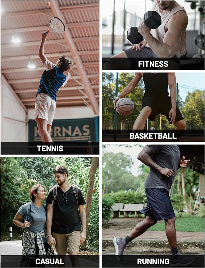 TACVASEN Men's Running Athletic Shorts 9" Quick Dry Workout Gym Shorts Lightweight Summer Shorts 3 Zipper Pockets