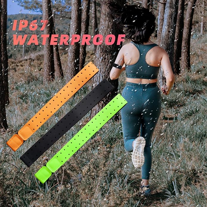 Comfortable Replacement Armband Strap Compatible with OTF, OTF Burn, Orange Theory Fitness, OT Beat Heart Rate Monitor Band