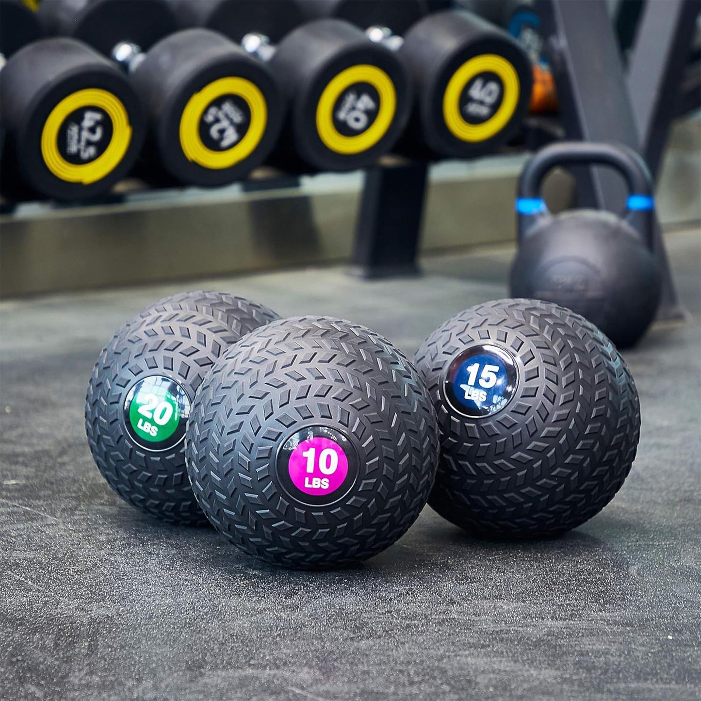Fitvids Workout Exercise Fitness Weighted Medicine Ball, Wall Ball and Slam Ball, Multiple Styles