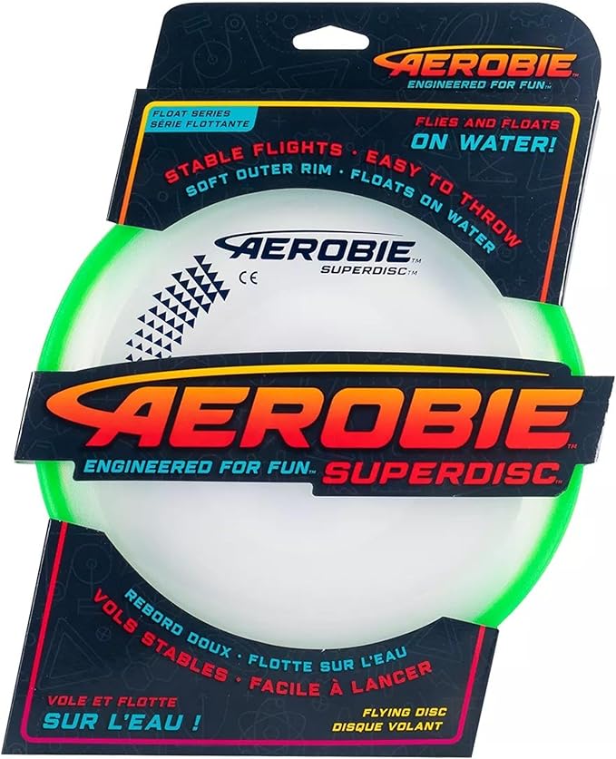 Aerobie Superdisc Outdoor Flying Disc - Green