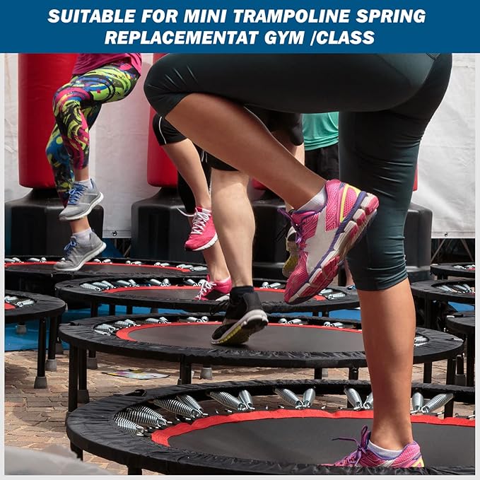 Tudomro Trampoline Springs Replacement - Heavy Duty Stainless Steel Weather Resistant Metal Trampoline Pulling Tool Accessories