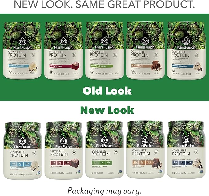 PlantFusion Complete Vegan Protein Powder - Plant Based Protein Powder with BCAAs, Digestive Enzymes and Pea Protein - Keto, Gluten Free, Soy Free, Non-Dairy, No Sugar, Non-GMO - Chocolate 1lb