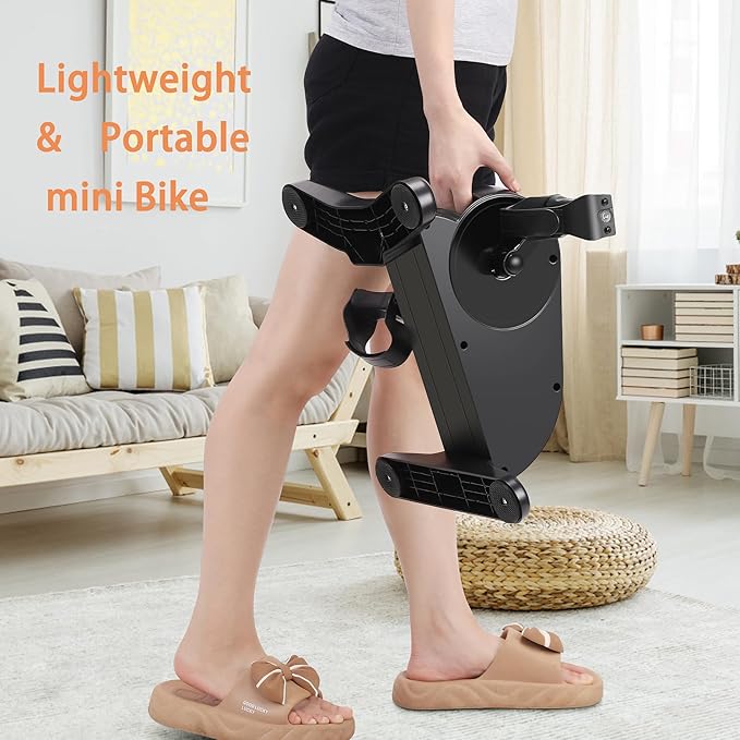Electric Pedal Exercicser mini Motorized Exercise Bike for Leg and Arm Low Impact Exercise