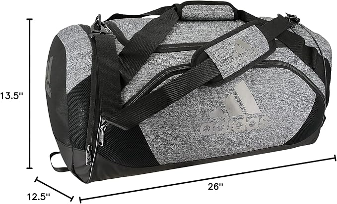 adidas Unisex Team Issue Sports Duffel Bag for Men and Women
