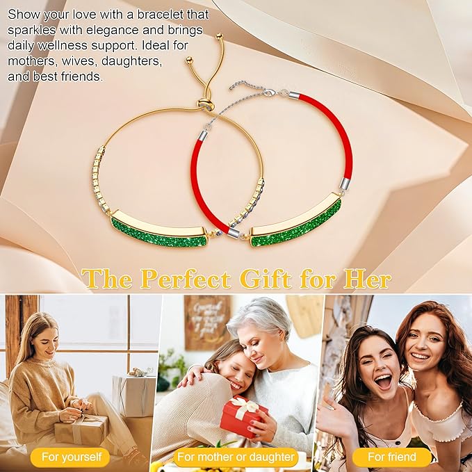 Sleep & Fitness Tracker with 2 Bands, Stylish & Ultra-Light Smart Bracelet for Women, 24/7 Heart Rate, Blood Oxygen & Stress Monitor, Waterproof Health Trackers Gifts for Girls, No Subscription(Green)