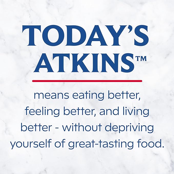 Atkins Dark Chocolate Royale Protein Shake, High Protein Shakes, Low Glycemic, Low Carb and Low Sugar Chocolate Flavored Protein Shakes, Keto Friendly, 12 Count
