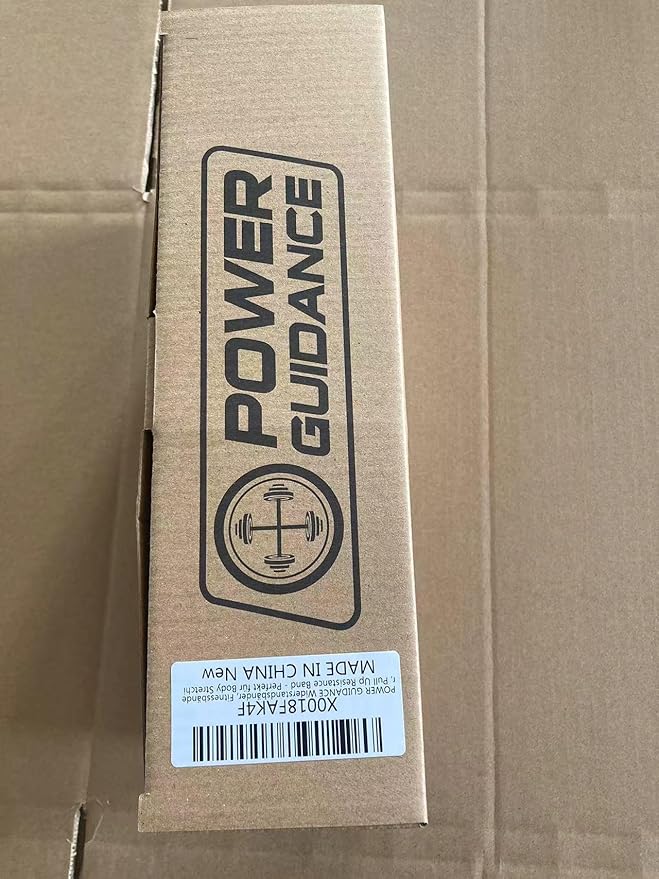 POWER GUIDANCE Pull Up Assist Bands - Stretch Resistance Band - Mobility Band - Powerlifting Bands - by Perfect for Body Stretching, Powerlifting, Resistance Training