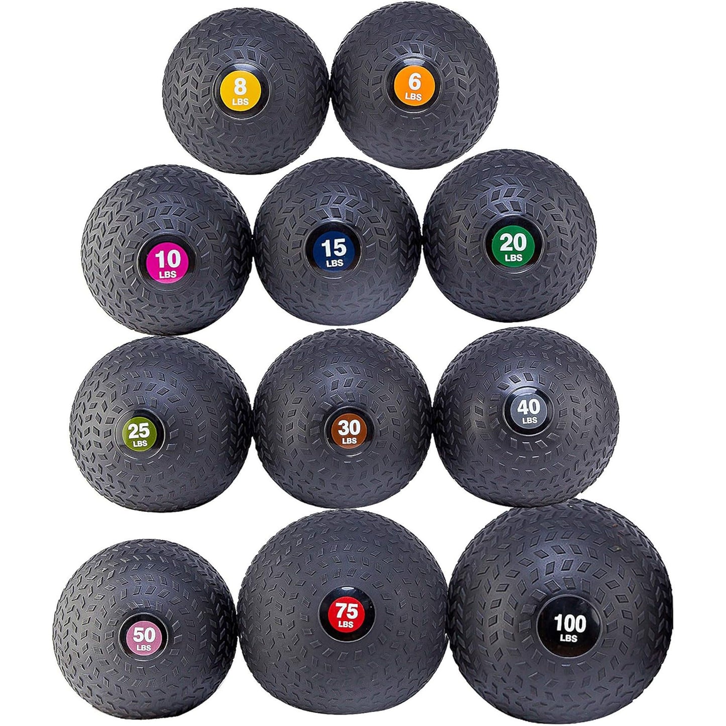 Fitvids Workout Exercise Fitness Weighted Medicine Ball, Wall Ball and Slam Ball, Multiple Styles