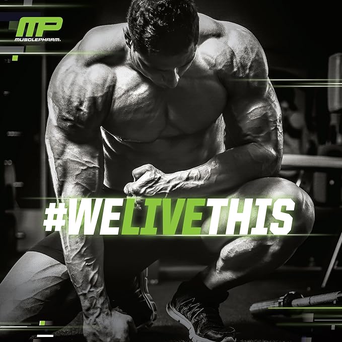 MusclePharm Combat 100% Whey Protein Powder, Cookies ?˜N??Cream Flavor, Fast Recovery & Muscle Gain with Whey Protein Isolate, High Protein Powder for Women & Men, Gluten Free, 5 lb, 69 Servings