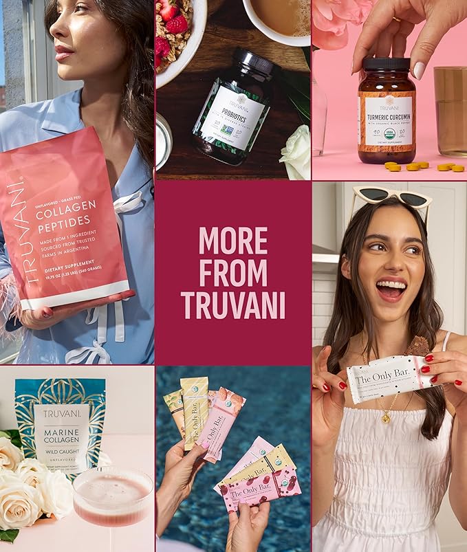 Truvani Vegan Pea Protein Powder | Chocolate Strawberry | 20g Organic Plant Based Protein | 20 Servings | Keto | Gluten & Dairy Free | Low Carb | No Added Sugar