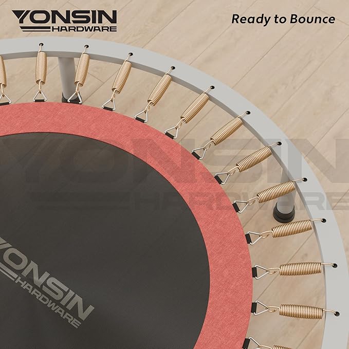 Trampoline Springs Heavy Duty with Swivel & Straight Hooks, Stainless Steel Trampoline Accessories Ideal Spring Replacement, Includes T-Hook Tool