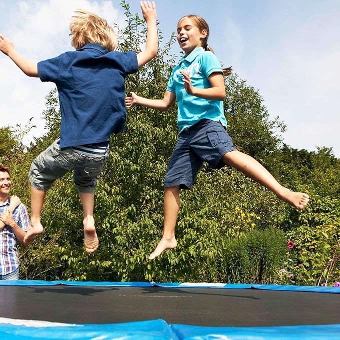 20 Pack 5.5 Inch Trampoline Spring Heavy Duty Galvanized Steel Replacement Trampoline Parts Springs with Pull Tool T-Hook for Outdoor Trampoline Aotob, Skywalker, JumpKing, UpperBounce, SkyBound