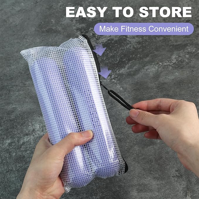 Dumbbell Hand Weight Bars for Women,3lbs Dumbbells Set of 2 or 1pcs Kettlebell Ring for Walking,Workout,Pilates,Strength Training, Gym,Running,Yoga, Dance, Aerobics, Cardio