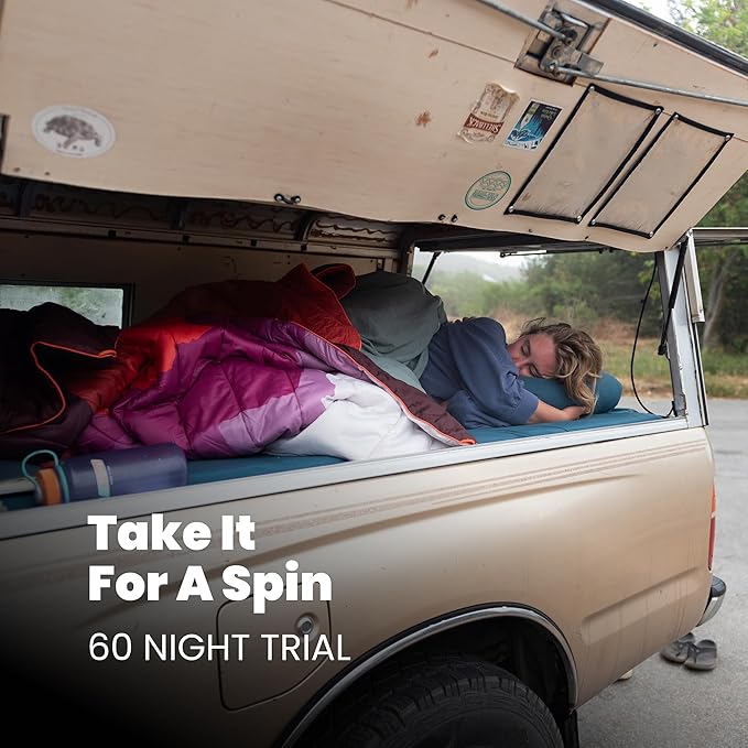 Rumpl Green Northern Lights Puffy Throw Blanket